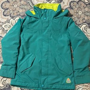 Burton kids snow winter/snow coat, size M. Excellent used condition!
